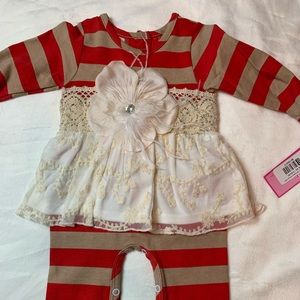 3-6 month romper